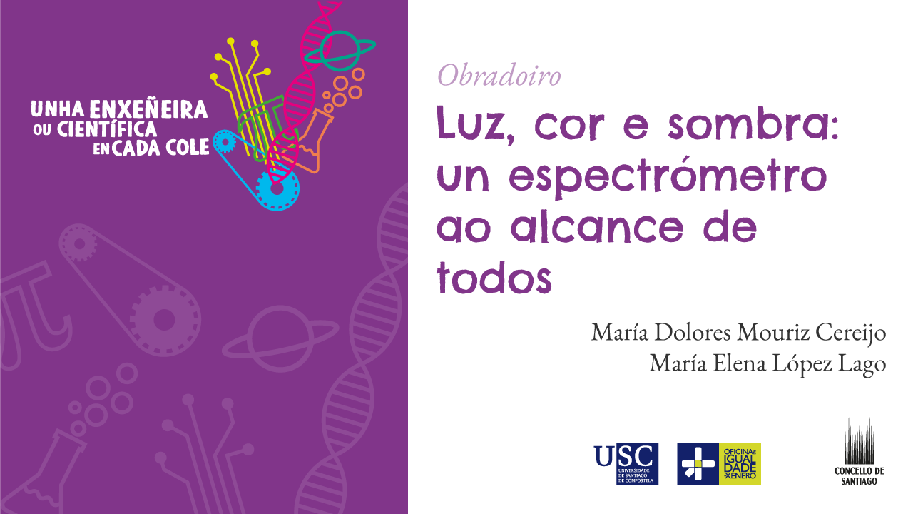 Luz, cor e sombra: un espectrómetro ao alcance de todos